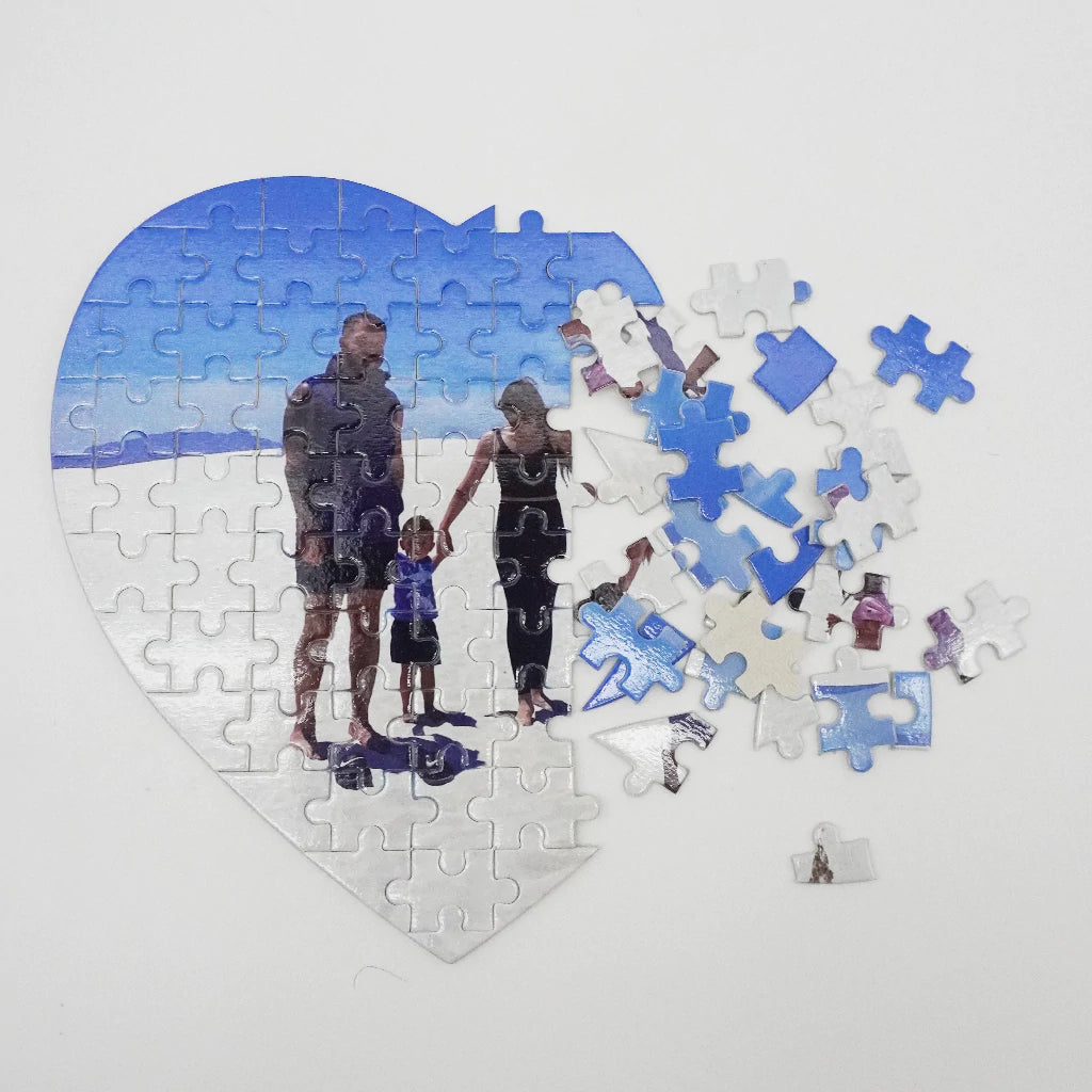 Custom Heart Shaped Puzzle