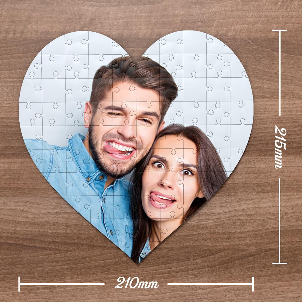 Custom Heart Shaped Puzzle